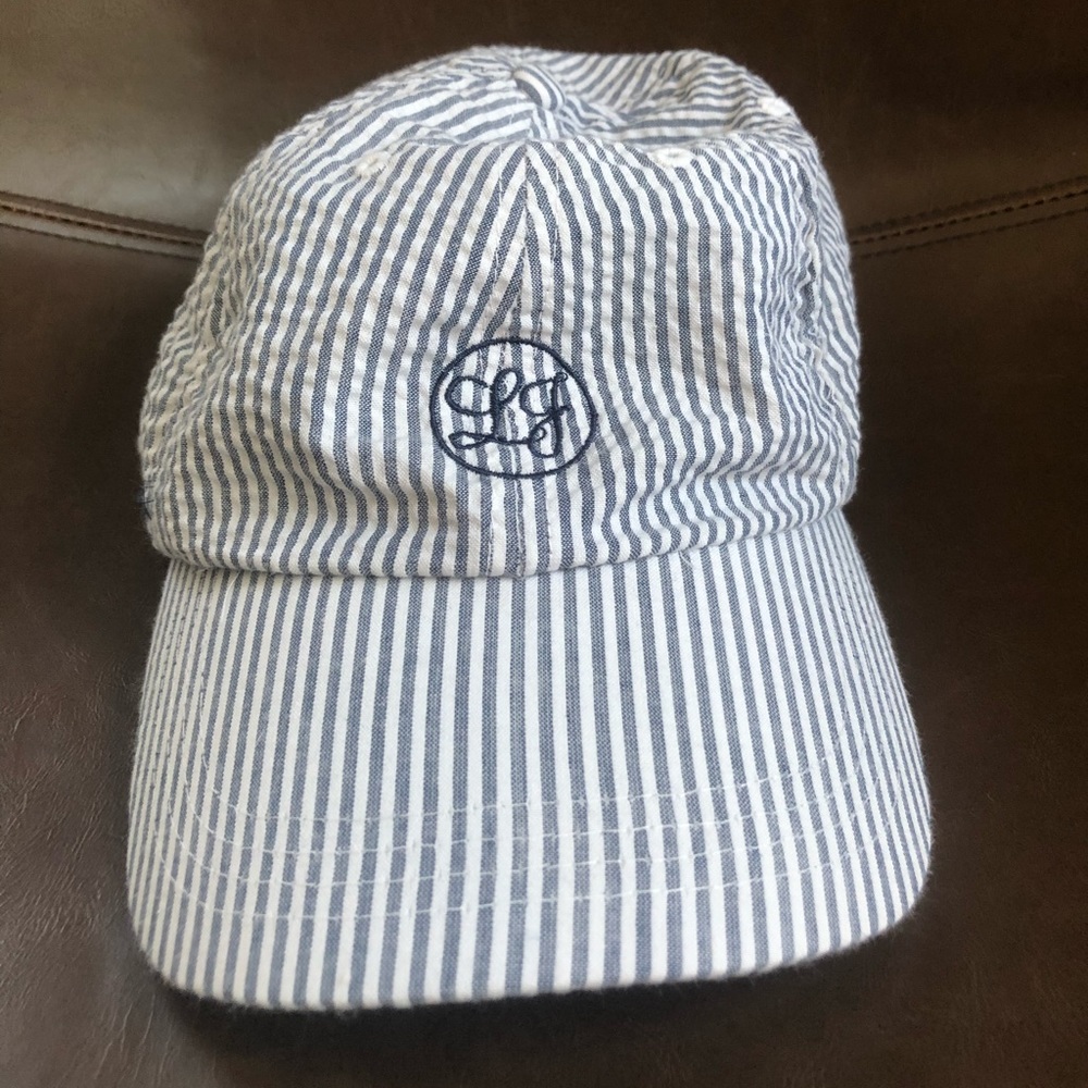 Lauren James seersucker hat